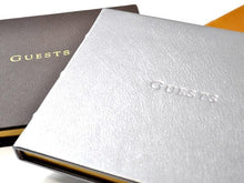 Load image into Gallery viewer, Leather Bound Guest Book
