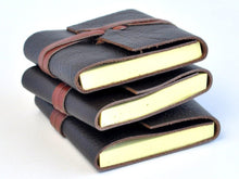 Load image into Gallery viewer, Leather Wrap Sticky Note Pad

