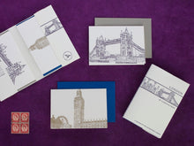 Load image into Gallery viewer, London Letterpress Library Note Set
