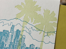 Load image into Gallery viewer, Los Angeles Letterpress Library Note Set
