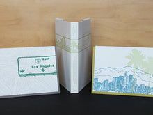 Load image into Gallery viewer, Los Angeles Letterpress Library Note Set
