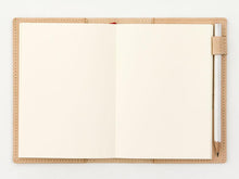 Load image into Gallery viewer, Midori MD Notebook A6 Goat Leather Cover
