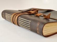 Load image into Gallery viewer, Mount Everest Extra Large Leather Sketchbook
