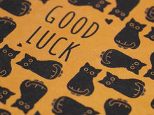 Load image into Gallery viewer, Good Luck Black Cat Softcover Notebook
