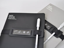 Load image into Gallery viewer, Nuuna Not White Grey Page Notebook
