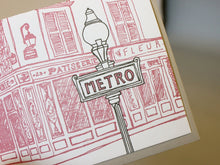 Load image into Gallery viewer, Paris Letterpress Library Note Sets
