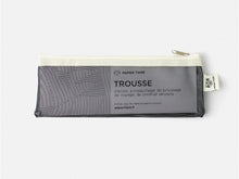 Load image into Gallery viewer, Papier Tigre Canvas Mesh Pencil Pouch
