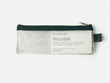 Load image into Gallery viewer, Papier Tigre Canvas Mesh Pencil Pouch
