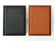 Load image into Gallery viewer, Sag Harbor Luxury Leather Bound Journal - Black
