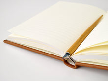 Load image into Gallery viewer, Sag Harbor Luxury Leather Bound Journal - Black
