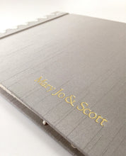 Load image into Gallery viewer, Silk Bound Paper Page Album - Pear
