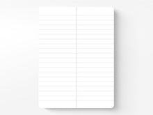 Load image into Gallery viewer, Sarah Slim Canvas Notebook
