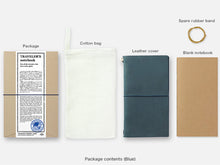 Load image into Gallery viewer, TRAVELER'S Notebook Regular Size - Navy Blue
