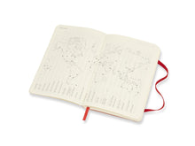 Load image into Gallery viewer, Moleskine 2020-2021 Weekly Notebook, 18 Month - Scarlet Red Soft Cover

