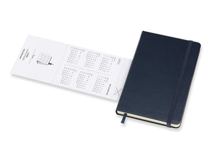 Moleskine 2020-2021 Weekly Notebook, 18 Month - Sapphire Blue Soft Cover