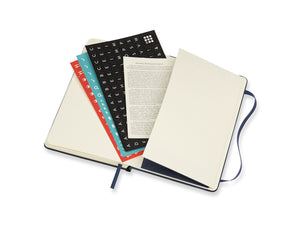 Moleskine 2020-2021 Weekly Notebook, 18 Month - Sapphire Blue Soft Cover