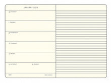 Load image into Gallery viewer, Leuchtturm 1917 Weekly Planner + Notebook 2021 - Metallic Silver
