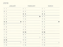 Load image into Gallery viewer, Leuchtturm 1917 Weekly Planner + Notebook 2021 - Denim
