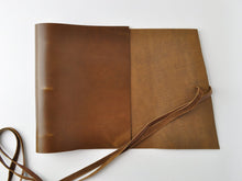 Load image into Gallery viewer, Woodsman Soft Leather 3 Ring Binder
